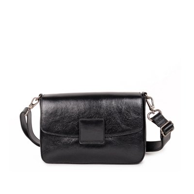 Sac à bandoulière en cuir lisse brillant FREJA NAT & NIN