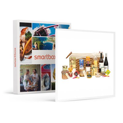 Coffret Banquet Gourmet : plaisirs sucrés et salés livrés à domicile- SMARTBOX - Coffret Cadeau Gastronomie SMARTBOX