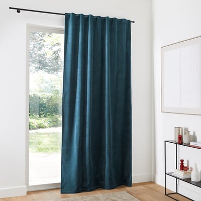 Velvet Thermal Curtain with Hidden Tabs LA REDOUTE INTERIEURS