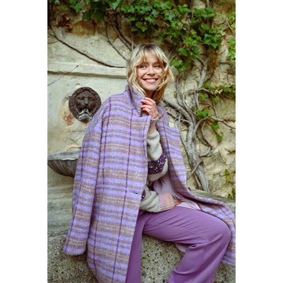 Manteau femme violet mauve La Redoute