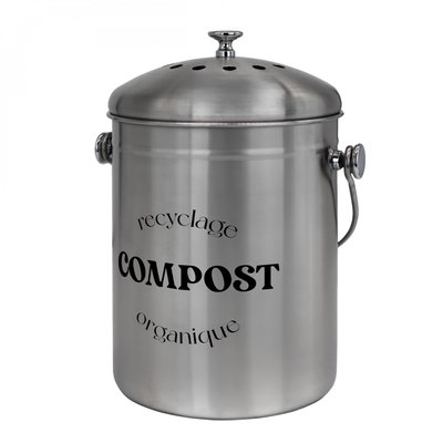 Composteur de cuisine rond LINXOR