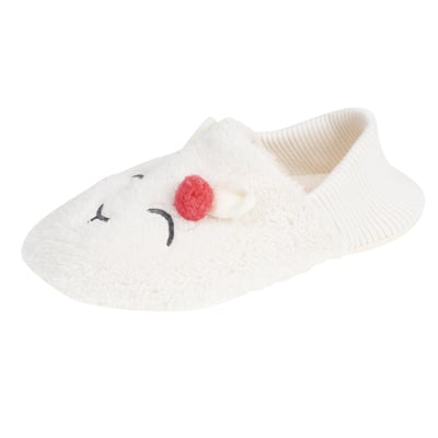 Chaussettes d'intérieur sherpa, picots antidérapants ISOTONER