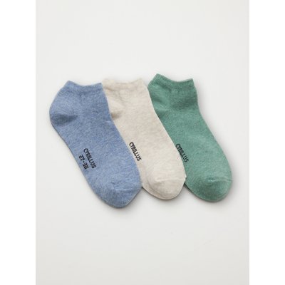Socquettes unies par lot de 3 CYRILLUS
