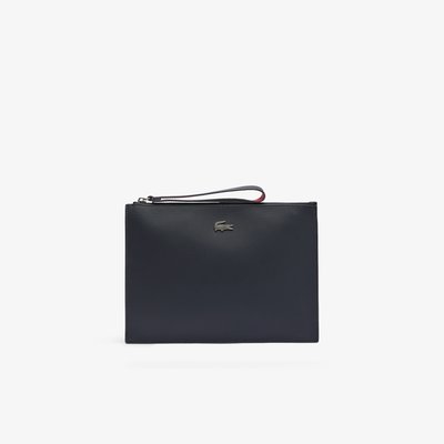 Pochette Anna en toile enduite piquée LACOSTE