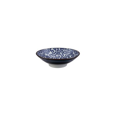 Grand Bol Porcelaine Mixed Bowls Bleu Ø24 Cm 1400 Ml TOKYO DESIGN STUDIO