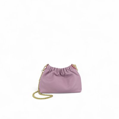 Mini-sac à main pouch en cuir grainé LA POUCHINETTE OH MY BAG