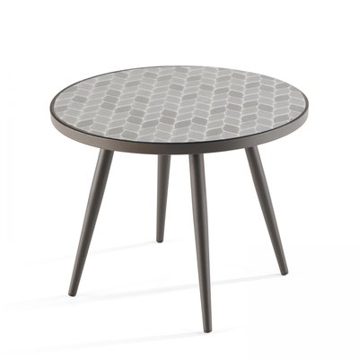 Table basse ronde motif, TIVOLI OVIALA