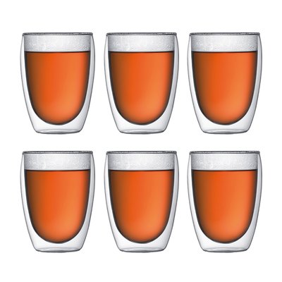 Bodum 0.35 L Transparent PAVINA Set 6 verres BODUM