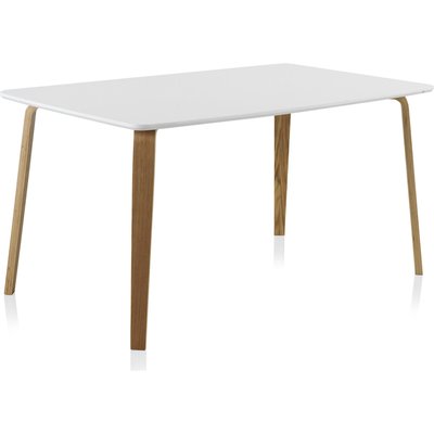 Table de salle à manger scandinave en bois  et chêne RECOLLECTION