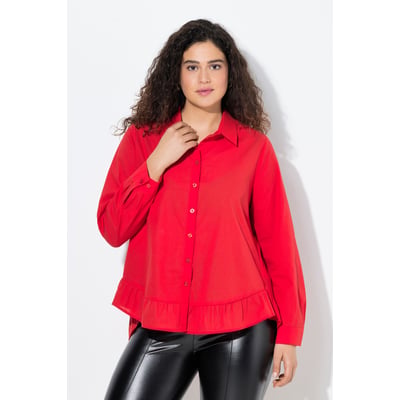 Chemisier évasé à col chemise et manches ULLA POPKEN