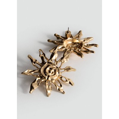Boucles d'oreilles motif soleil MANGO