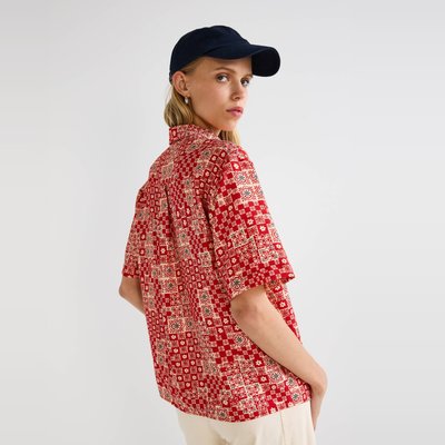 Chemise manches courtes imprimée MONOPRIX