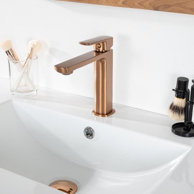 Robinet lavabo Louga cuivré brossé WANDA COLLECTION
