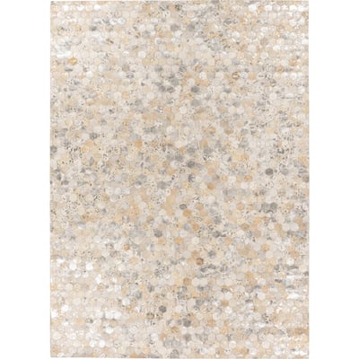 Tapis en cuir patchwork, Fait main ARTE ESPINA
