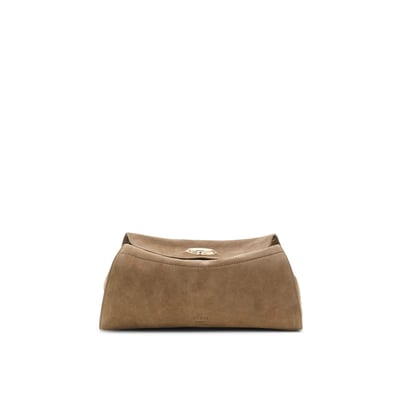 Sac Bandoulière En Daim Leonie GUESS