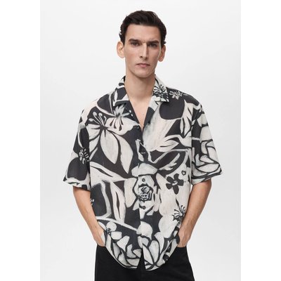 Chemise à imprimé à fleurs MANGO MAN