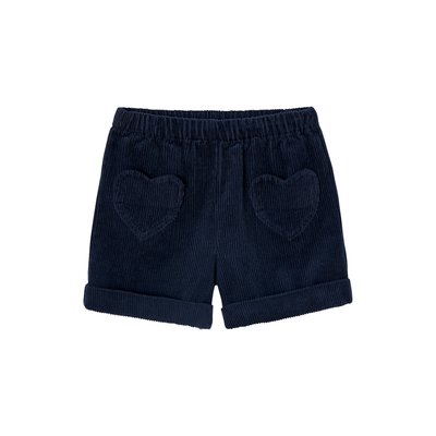 Short en velours poches coeur facile à enfiler VERTBAUDET