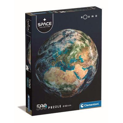 Nasa - 500 pièces rond - terre CLEMENTONI