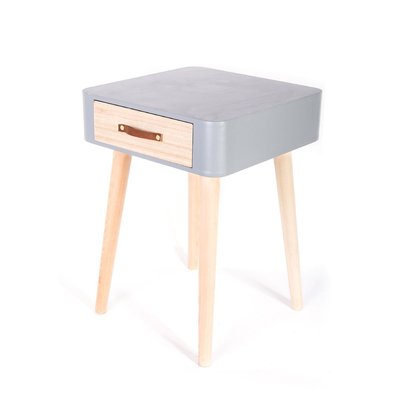 Table de chevet Scandinave - 1 Tiroir THE HOME DECO FACTORY
