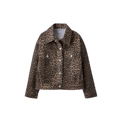 Veste léopard oversize JONEN