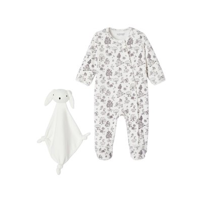 Coffret dors-bien et doudou en velours VERTBAUDET