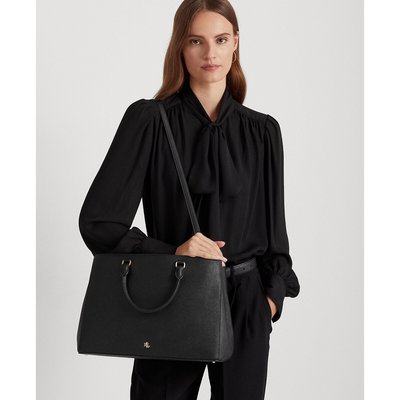 Bolso de mano de piel con textura HANNA LAUREN RALPH LAUREN