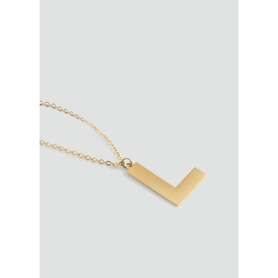 Collier pendentif lettre MANGO TEEN