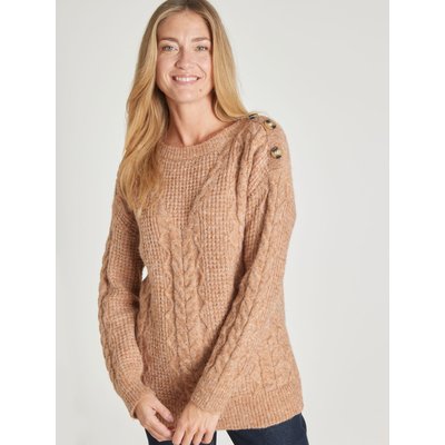 Pull maille fantaisie col rond DAXON