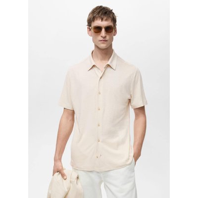 Chemise en lin regular-fit MANGO MAN