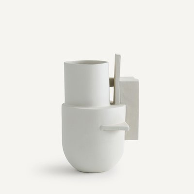Vase géométrique en céramique mate, Marex AM.PM