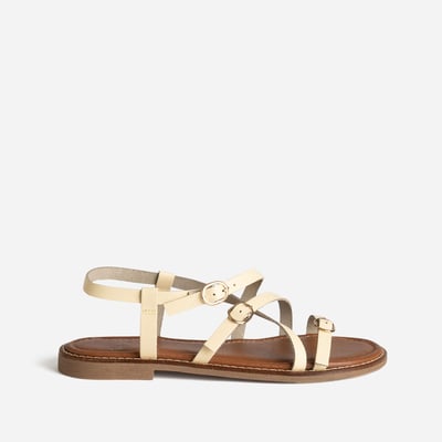 Sandale Plate en cuir SWANN ERAM