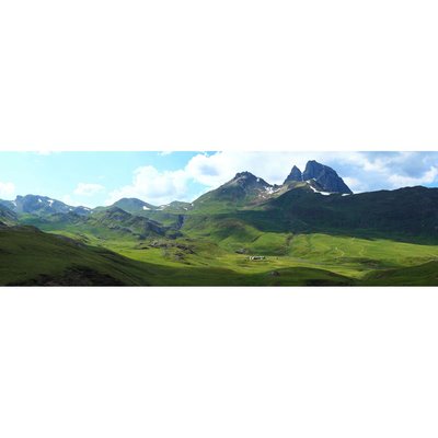 Tableau sur toile pic du midi d'Ossau 30x97 cm CEANOTHE