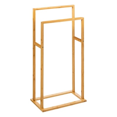 Porte Serviettes Sur Pied Bambou ATMOSPHERA