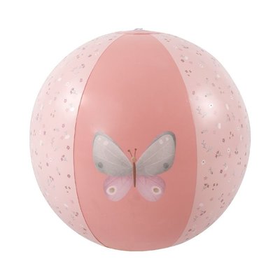 Ballon de plage - Flowers & Butterflies - 35 cm LITTLE DUTCH