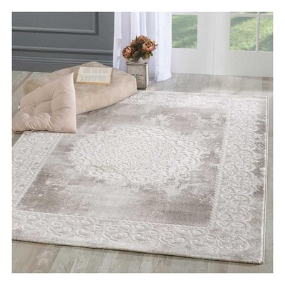 Tapis oriental tissé motif ancestral BALROD UN AMOUR DE TAPIS