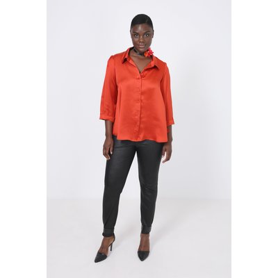 Chemise unie effet satin JEAN-MARC PHILIPPE