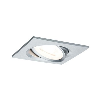 Spot Nova 6W Coin Alu tourné Carré 2700K BOUTICA-DESIGN