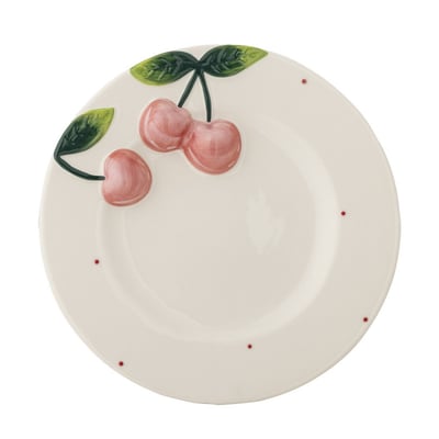 Assiette décorative cerises  BERRIE BLOOMINGVILLE