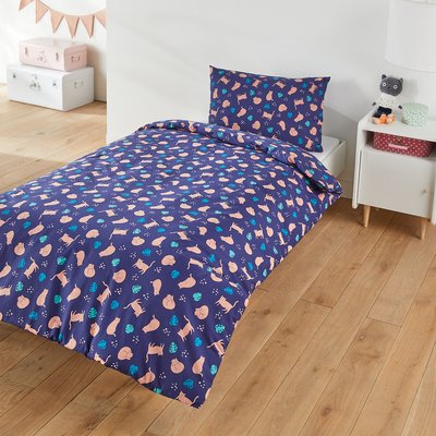 Parure de lit coton taie rectangulaire, Palmichat SO'HOME