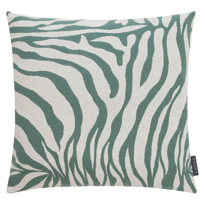 Housse de coussin jacquard motif zèbre CEBRA MAGMA HEIMTEX