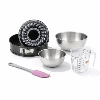 Set de 5 ustensiles de pâtisserie moule à manqué bol spatule ZENKER