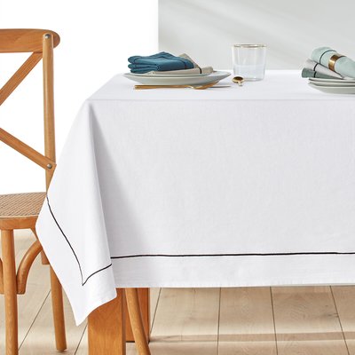 Métis Bourdon Washed Cotton Linen Tablecloth LA REDOUTE INTERIEURS