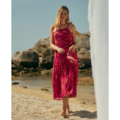 Robe longue de grossesse et d'allaitement Nagoya CACHE COEUR