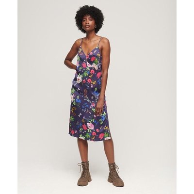 Robe bleu marine et or La Redoute