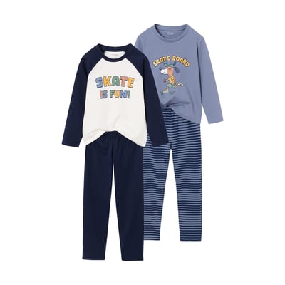 Lot de 2 pyjamas VERTBAUDET