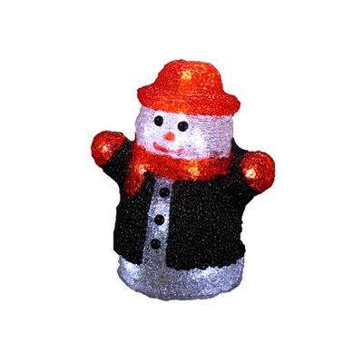 Bonhomme de neige à LED DOUCEUR D'INTÉRIEUR