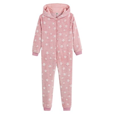 Surpyjama à capuche imprimé étoiles LA REDOUTE COLLECTIONS