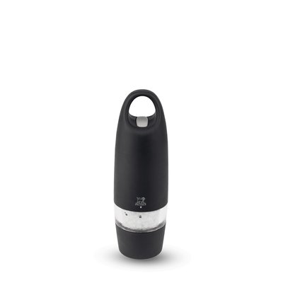 Moulin à sel électrique en ABS soft touch couleur noir 18 cm Zest PEUGEOT