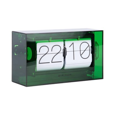 Horloge De Table Acrylique BOXED FLIP KARLSSON