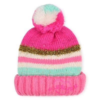 Bonnet rayé à pompon BILLIEBLUSH